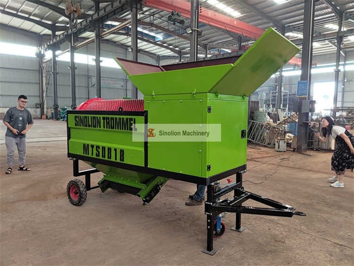 Small Mobile Drum Screener MTS0818