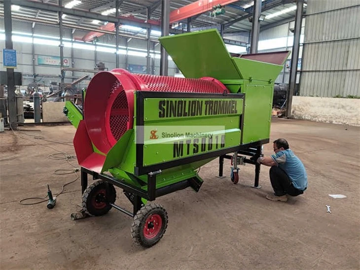 Small-sized Moving Drum Sieve